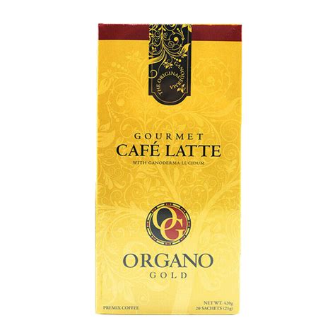 Organo Gold Cafe Latte Ganoderma Lucidum Gourmet Coffee Box