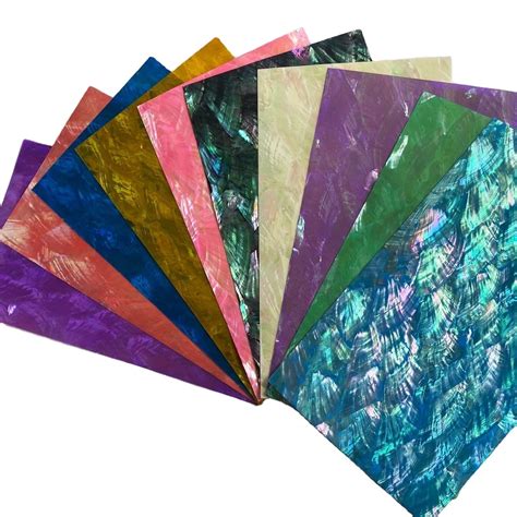 Shell Veneer Abalone Shell Sheet Mother Of Pearl Shell Sheet