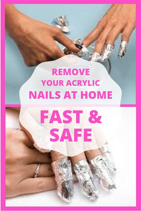 Mastering The Art Of Removing Acrylic Nails At Home