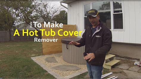 How To Make A Hot Tub Cover Remover For Under 2500 Youtube