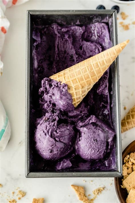 Easy Blueberry Cheesecake Ice Cream Recipe Bryont Blog