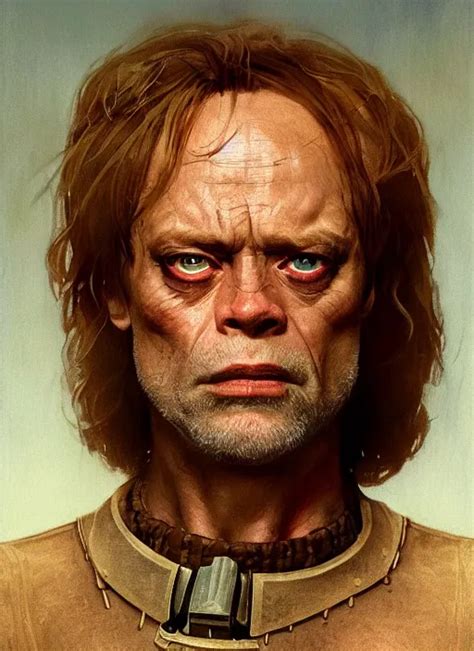 Upper Body Portrait Of Brad Dourif As Mentat Piter De Stable