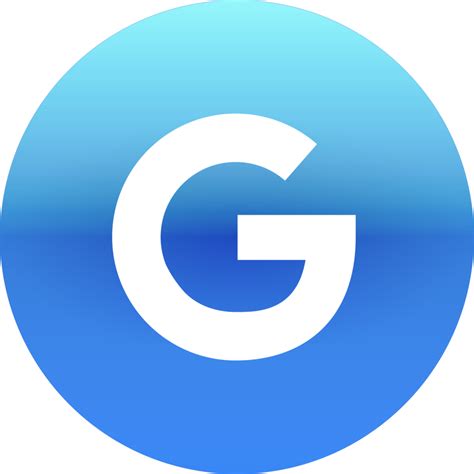 Gradient Circle With Google Logo 36432224 PNG