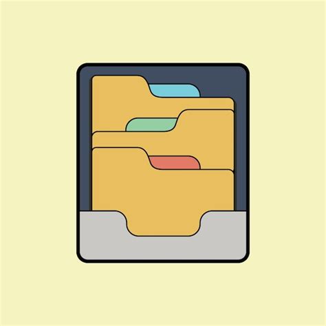 Icono De Archivo De Archivo Ilustraci N Vectorial Vector Premium