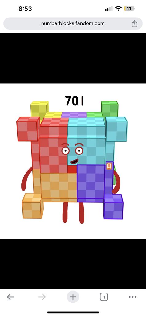 Numberblock 701 Blocks By Kylevirk On Deviantart