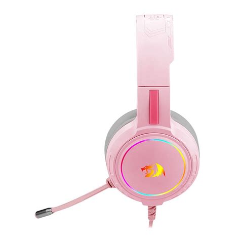 Headset Gamer Redragon Mento RGB Drivers 50mm Rosa H270 P Pichau