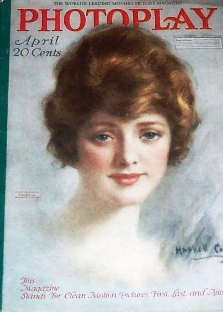 Elsie Ferguson W Haskell Coffin Photoplay Magazine April 1918 Cover