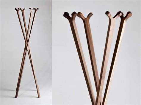 Free Standing Coat Rack Wood Coat Rack Girotondo