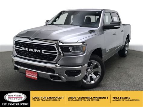 Used Ram Big Horn Lone Star D Crew Cab In Colorado Springs