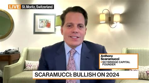 Watch Scaramucci On Inflation Bitcoin Etfs Trump Campaign Bloomberg