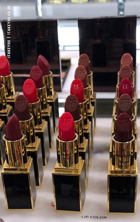 A Snapshot Of Beauty Essentials Tom Ford Lip Colors I Take You