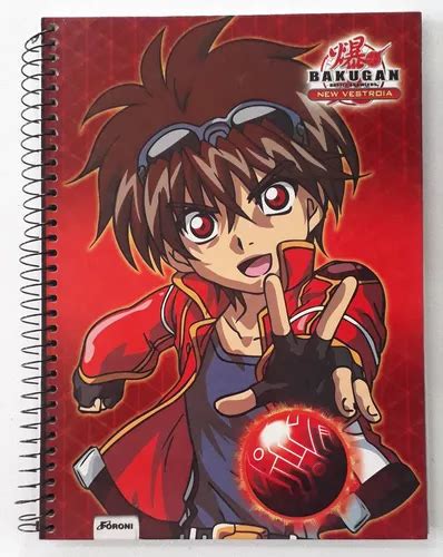 Caderno X Capa Dura Foroni Folhas Bakuman New Vestroia Mercadolivre