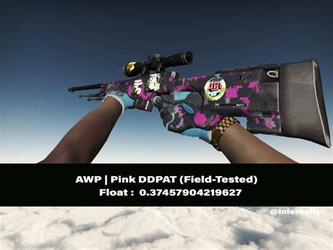 Sticker Worth 250 Awp Pink Ddpat Ft Csgo Skins Knives Video Gaming