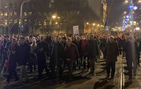 Novi Protest U Beogradu Tra I Se Pu Tanje Privedenih Na Slobodu