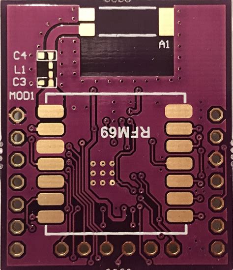 Shotech Steffen Hofmann 868MHz SMD Antenna W3013