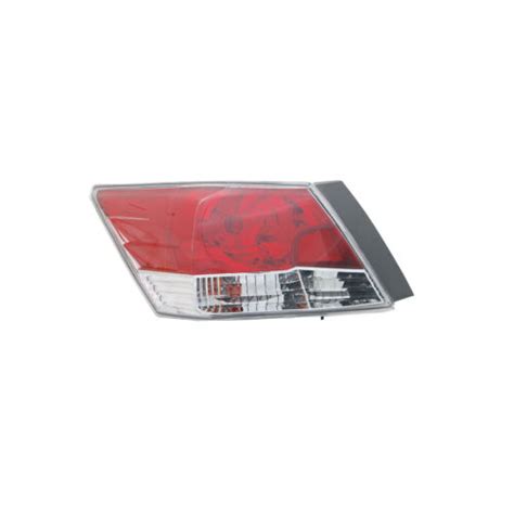 Tail Light Assembly Capa Certified TYC 11 6249 00 9 Fits 08 12 Honda