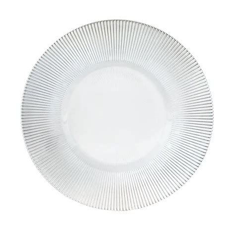 Sunray Silver Charger Plate Le Tavole