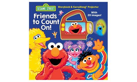 Sesame Street Friends To Count On Storybook And Carryalong Projector Groupon