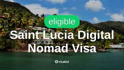 Saint Lucia Digital Nomad Visa For US Citizens In 2024 Live It Visa