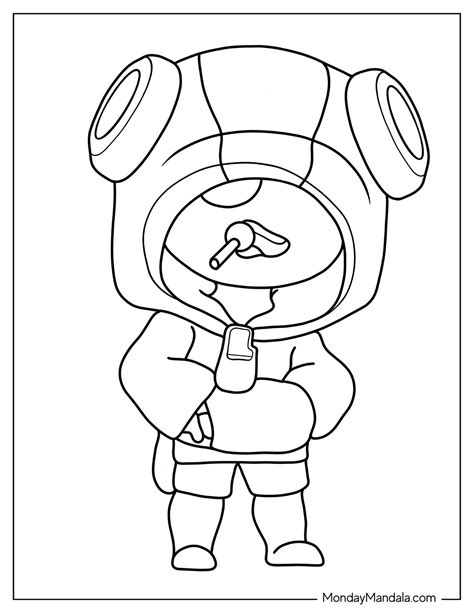 Brawl Stars Leon Boyama Brawl Stars Coloring Pages Didiyom Tv Nbkomputer