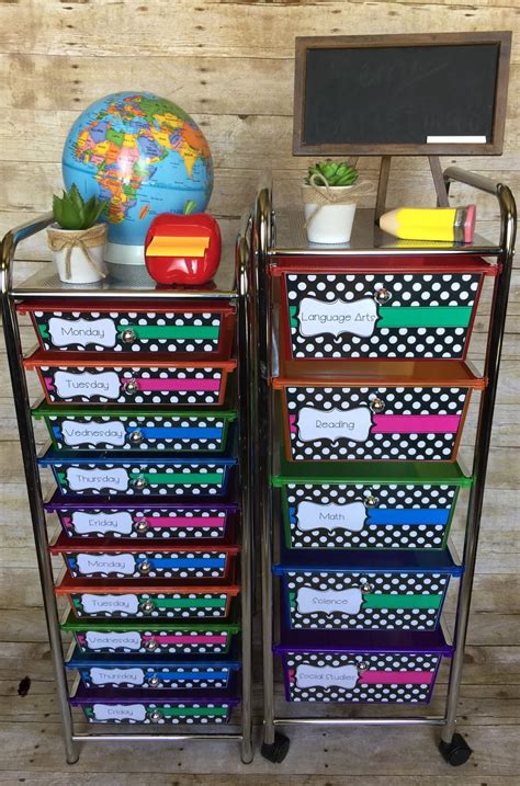 Teaching With Terhune: Classroom Organization Storage Ideas {10 and 5 ...