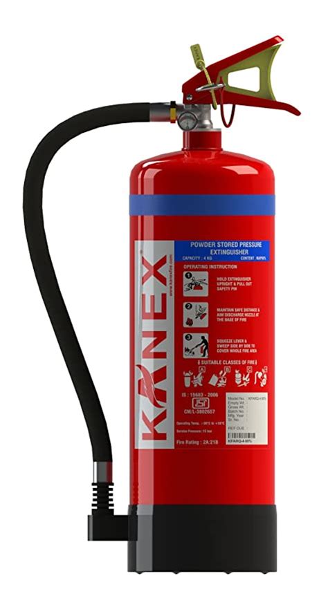 Kanex Fire Abc Dry Powder Map Stored Pressure Kg A B Fire