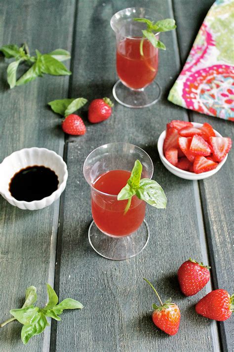 Tequila Garden Aka Strawberry Balsamic Martini ⋆