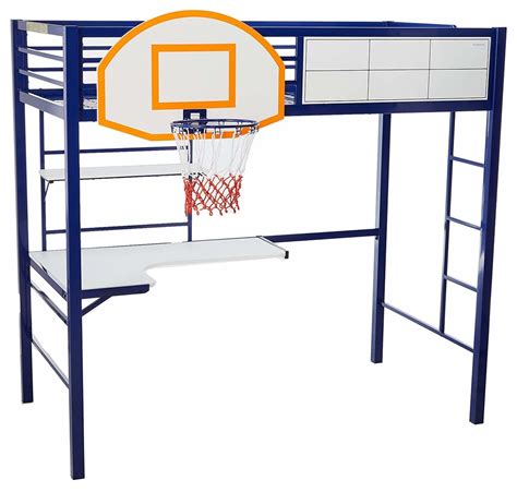 Hoops Basketball Bed Bunk Bed Contemporary Loft Beds By