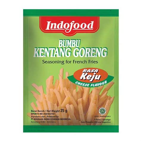 Jual Bumbu Kentang Goreng Rasa Keju Indofood Gr Shopee Indonesia