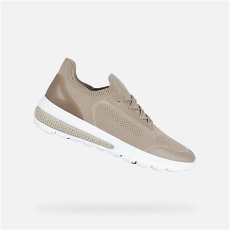 Geox Spherica Actif Sand Low Top Sneakers For Men Geox Ss