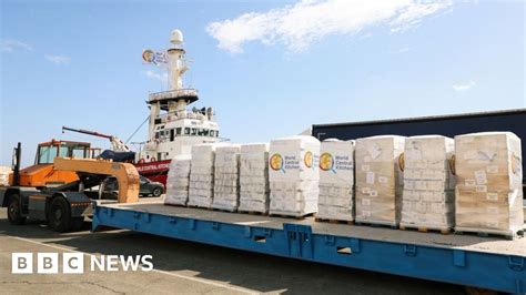 Israel Gaza War Gaza Aid Ship Yet To Leave Cyprus BBC News