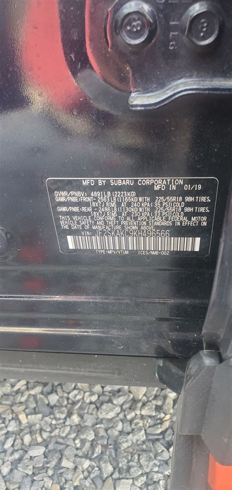 2019 Sport Looking For Color Code Subaru Forester Owners Forum