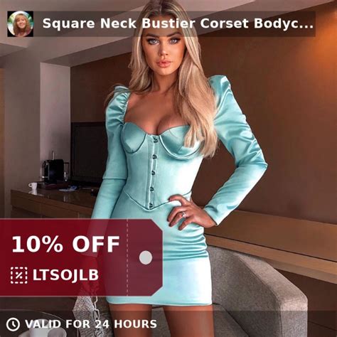 Fikafuntimes👉nancy Tremblay🌹 On Twitter 👉check Out Our 😍 Square Neck Bustier Corset Bodycon