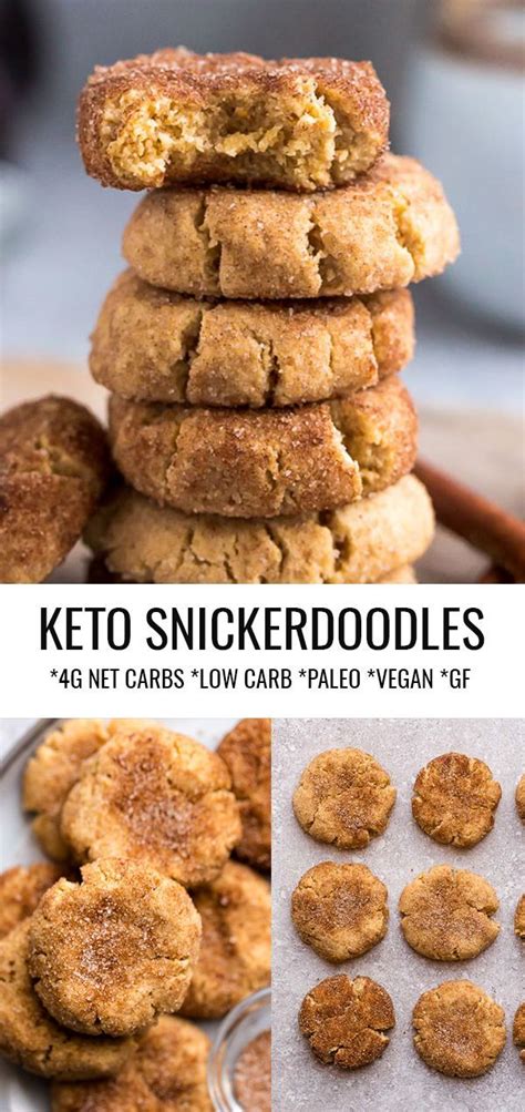 Keto Snickerdoodles Dessert Recipes Easy Recipes Cookie Recipes