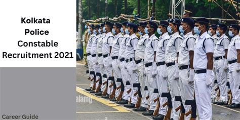 Kolkata Police Constable Recruitment Selection Fee Exam Date