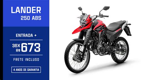 Lander 250 ABS 2023 em até 48x Rede Yamaha SP