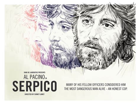 Serpico Poster on Behance