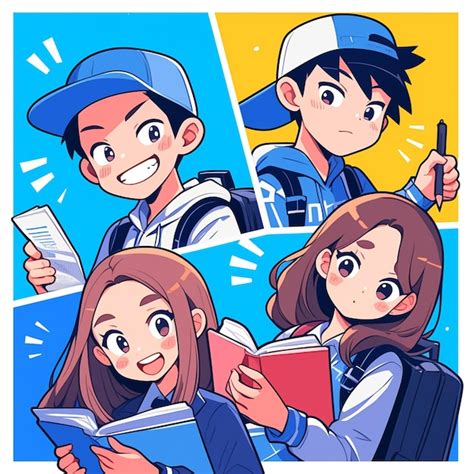 Students Learning About School Clubs Premium Ai Generated Vector