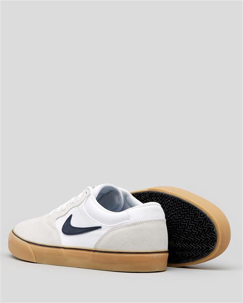 Shop Nike Chron Shoes In White Obsidian White Gum Light Fast