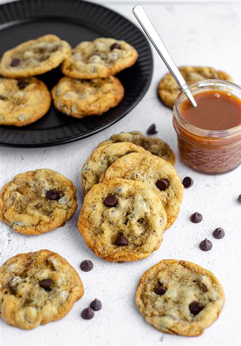 Salted Caramel Chocolate Chip Cookies