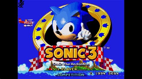 Sonic The Hedgehog 3 Gameplay Hd Youtube