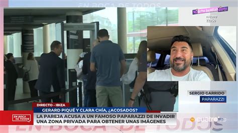 En boca de todos Un paparazzi sobre la denuncia de Piqué y Clara