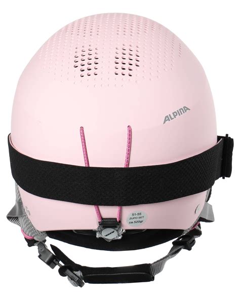 Alpina Kinder Skihelm Snowboardhelm Mit Brille ZUPO SET In Rosa