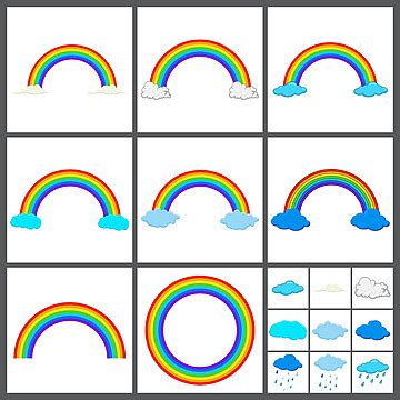 Rainbow Arc PNG, Vector, PSD, and Clipart With Transparent Background ...