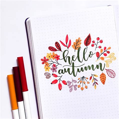 Fall Bullet Journal Ideas To Welcome The New Season