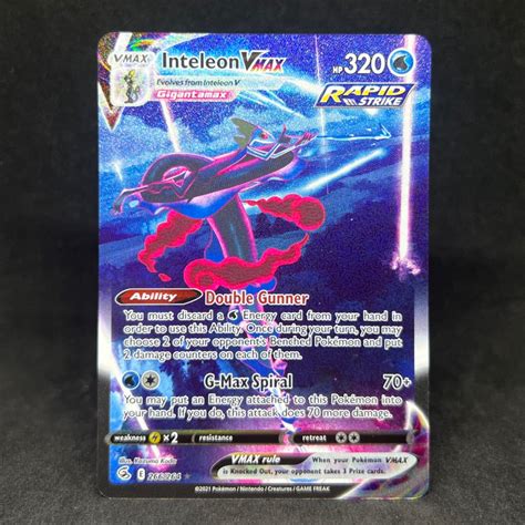 Pokemon Tcg Inteleon Vmax Alternate Art Ultra Rare Sword