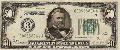 1928 20 Dollar Bill