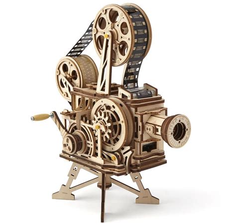 Build A Fully Functioning Vitascope Geekalerts Wooden Model Kits