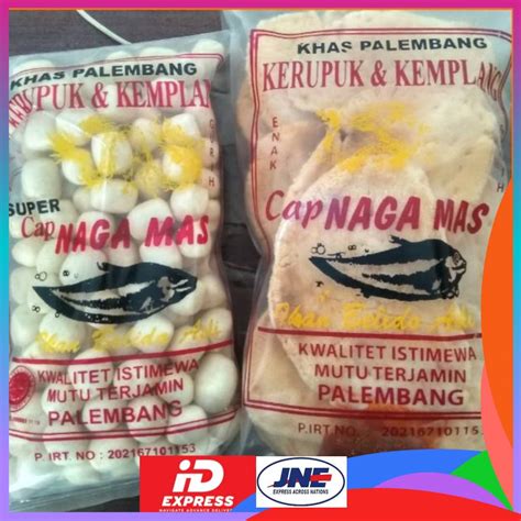 Jual Kerupuk Palembang Getas Super Dan Kemplang Badak Naga Mas Paket