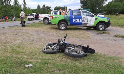 Tr Gico Choque En El Acceso Illia Falleci Un Motociclista La Ma Ana